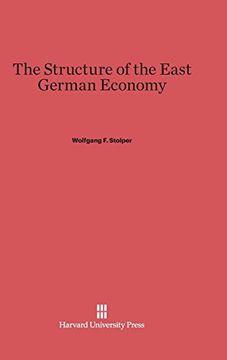 portada The Structure of the East German Economy (en Inglés)
