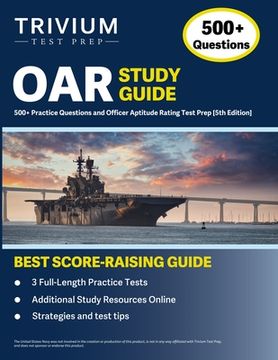 portada OAR Study Guide: 500+ Practice Questions and Officer Aptitude Rating Test Prep [5th Edition] (in English)