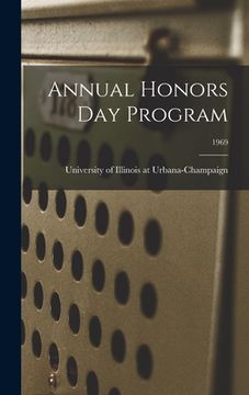 portada Annual Honors Day Program; 1969 (en Inglés)
