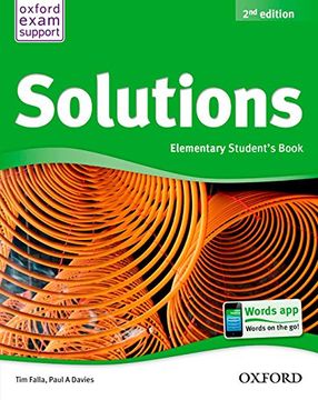 portada Solutions 2nd Edition Elementary. Student'S Book Pack