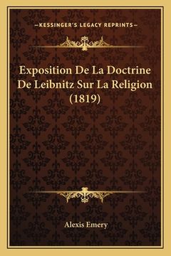 portada Exposition De La Doctrine De Leibnitz Sur La Religion (1819) (en Francés)