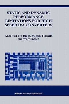 portada static and dynamic performance limitations for high speed d/a converters (en Inglés)