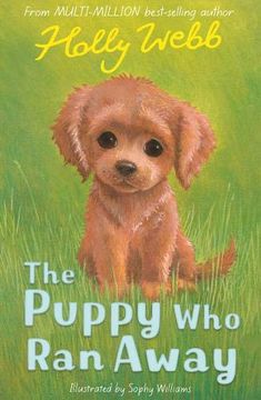 portada The Puppy who ran Away: 48 (Holly Webb Animal Stories) (en Inglés)