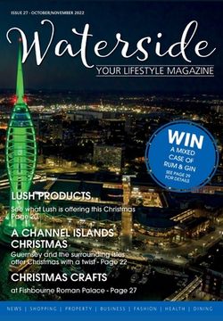 portada Waterside: Your Lifestyle Magazine (October November) 