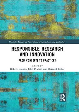 portada Responsible Research and Innovation: From Concepts to Practices