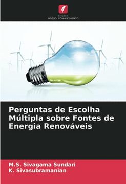 portada Perguntas de Escolha Múltipla Sobre Fontes de Energia Renováveis (in Portuguese)