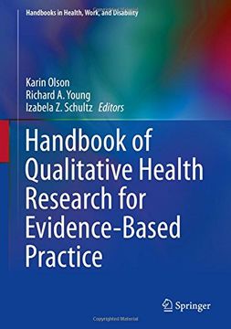 portada Handbook of Qualitative Health Research for Evidence-Based Practice (Handbooks in Health, Work, and Disability)
