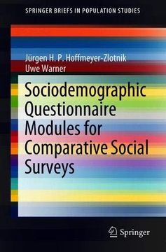 portada Sociodemographic Questionnaire Modules for Comparative Social Surveys (Springerbriefs in Population Studies) (en Inglés)