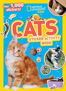 portada National Geographic Kids Cats Sticker Activity Book (ng Sticker Activity Books) (in English)