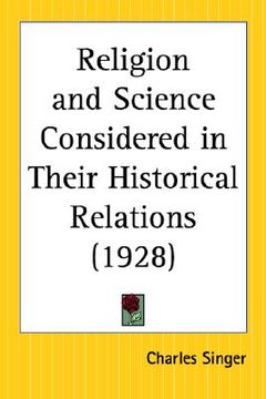 portada religion and science considered in their historical relations (en Inglés)