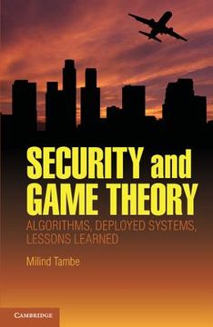 portada Security and Game Theory Hardback (en Inglés)