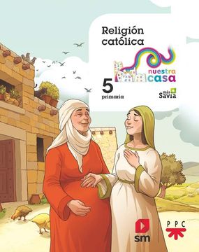 portada Religión católica. 5 Primaria. Nuestra casa
