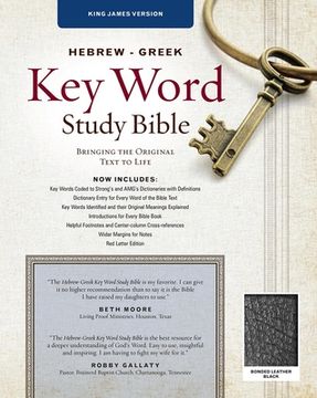 portada Hebrew-Greek Key Word Study Bible-KJV (en Inglés)