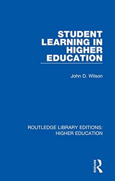 portada Student Learning in Higher Education: A Halsted Press Book (Routledge Library Editions: Higher Education) (en Inglés)