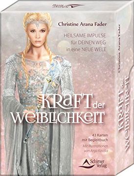 portada Kraft der Weiblichkeit: Heilsame Impulse für deinen Weg in eine neue Welt - 43 Karten mit Begleitbuch (in German)