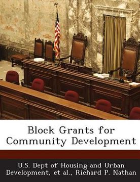 portada Block Grants for Community Development (en Inglés)