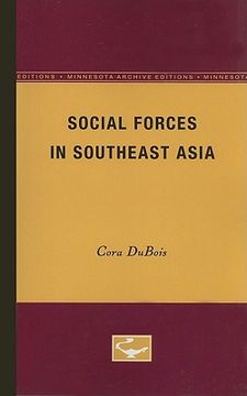 portada social forces in southeast asia (en Inglés)