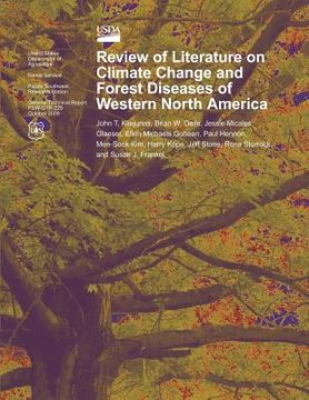 portada Review of Literature on Climate Change and Forest Diseases of Western North America