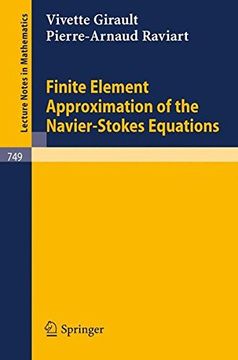 portada Finite Element Approximation of the Navier-Stokes Equations (in English)