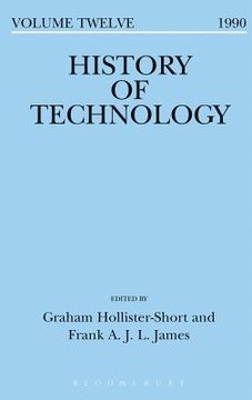 portada History of Technology Volume 12 (en Inglés)