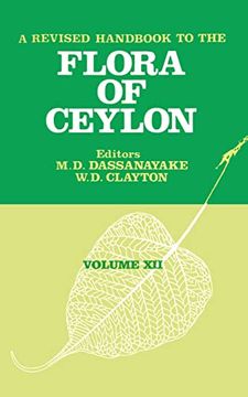 portada A Revised Handbook to the Flora of Ceylon - Volume 12