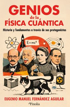 portada Genios de la física cuántica. Historia y fundamentos a través de sus protagonistas (in Spanish)