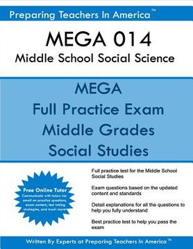 portada MEGA 014 Middle School Social Science: MEGA 014 Social Science (en Inglés)