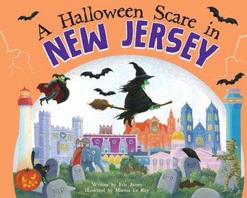 portada A Halloween Scare in New Jersey (en Inglés)