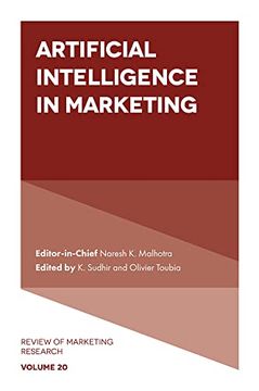 portada Artificial Intelligence in Marketing (Review of Marketing Research, 20) (en Inglés)