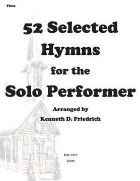 portada 52 Selected Hymns for the Solo Performer-flute version (en Inglés)