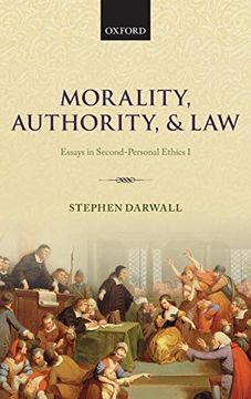 portada Morality, Authority, and Law: Essays in Second-Personal Ethics i (in English)