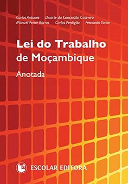 portada Lei do Trabalho de Moçambique Anotada