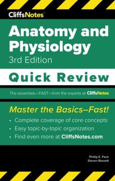 portada Cliffsnotes Anatomy and Physiology: Quick Review (en Inglés)