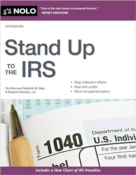 portada Stand up to the irs (en Inglés)