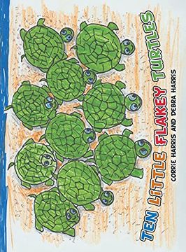 portada Ten Little Flakey Turtles (en Inglés)