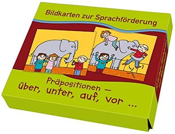 portada Präpositionen: Über, Unter, Auf, Vor. (Bildkarten zur Sprachförderung) (in German)