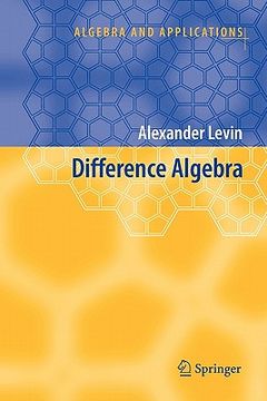 portada difference algebra