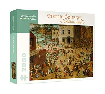 portada Pieter Bruegel: Children’S Games 2000-Piece Jigsaw Puzzle (Pomegranate)