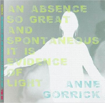 portada An Absence so Great and Spontaneous it is Evidence of Light (en Inglés)