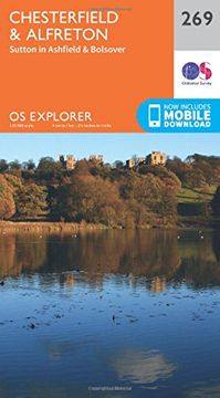 portada Chesterfield and Alfreton 1 : 25 000 (OS Explorer Active Map)