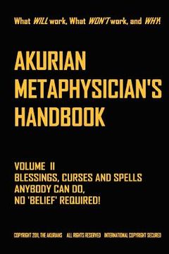 portada akurian metaphysician's handbook volume ii (en Inglés)