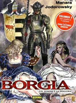 portada Los Borgia 3: El Veneno y la Hoguera