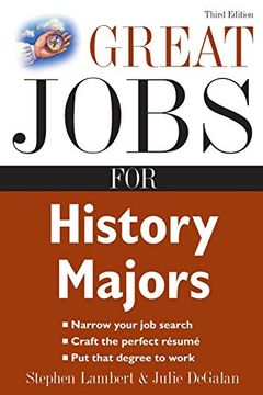 portada Great Jobs for History Majors (en Inglés)