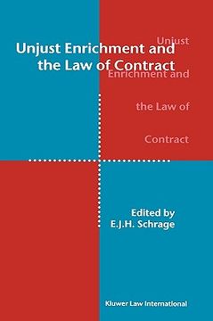 portada unjust enrichment and the law of contract (en Inglés)