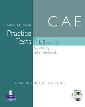 portada Cae Practice Tests(+[With key and Audio Cd]) (Practice Tests Plus) 