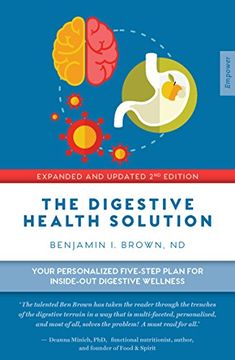 portada Digestive Health Solution - Expanded & Updated 2nd Edition: Your Personalized Five-Step Plan for Inside-Out Digestive Wellness (en Inglés)