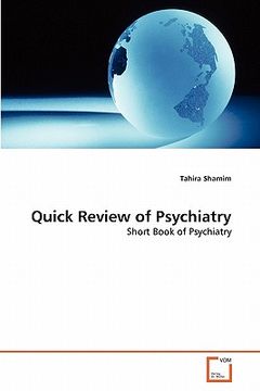 portada quick review of psychiatry (en Inglés)