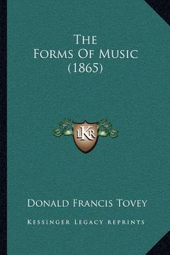 portada the forms of music (1865) (in English)