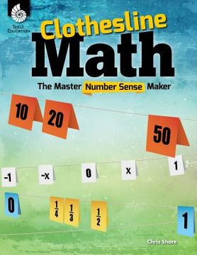 portada Clothesline Math: The Master Number Sense Maker (Paperback)