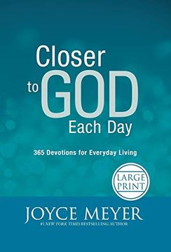 portada Closer to god Each Day: 365 Devotions for Everyday Living (en Inglés)